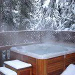inflatable hot tub winter use