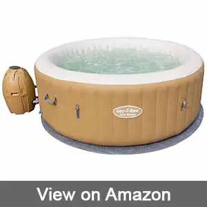 Lay-Z-Spa Palm Springs Inflatable Portable Hot Tub Spa
