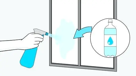 how to remove hard water stains from shower doors